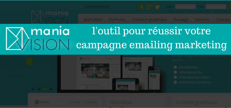 Maniavision : La solution emailing par Digitalcube